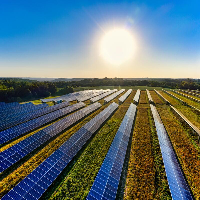 Empresa con paneles fotovoltaicos en México